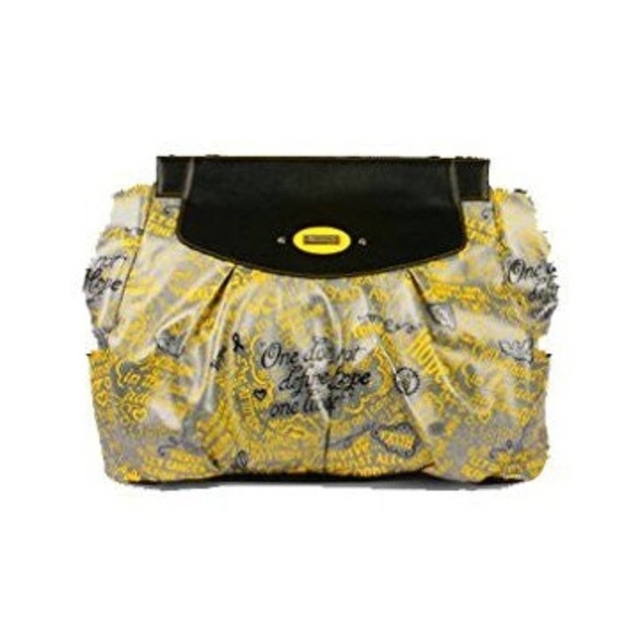YELLOW Hope Prima Miche Purse SHELL ONLY Adjustable straps interchangeable exter - Picture 1 of 9